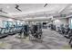 Community gym with a variety of state-of-the-art exercise equipment, including treadmills and weight machines at 5590 Rain Lily Ct, Sarasota, FL 34238