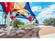 Community park featuring modern shade structures and scenic views, perfect for outdoor relaxation and neighborhood events at 568 Sheridan Dr, Venice, FL 34293