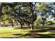 Shady old oak trees with Spanish moss in the park create a peaceful and inviting atmosphere for relaxation and recreation at 640 N Osprey Ave, Sarasota, FL 34236