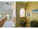 A view from the upstairs hallway at 7340 Villa D Este Drive, Sarasota, FL 34238