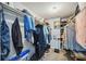 Spacious walk-in closet with ample storage and shelving at 1650 1St W Ave # 503B, Bradenton, FL 34205