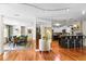 Open floor plan showcasing the dining area and kitchen with modern features and ample lighting at 1538 S Orange Ave, Sarasota, FL 34239