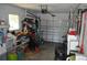 Spacious one-car garage providing ample storage space for vehicles and household items at 1711 30Th W St, Bradenton, FL 34205