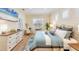 Tranquil bedroom featuring calming colors, comfortable furnishings, and serene decor at 1727 88Th Nw Ct, Bradenton, FL 34209
