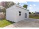 The backyard features a shed and extra yard space at 2070 Carpetgreen St, Port Charlotte, FL 33948