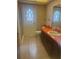 Bathroom with tiled floors, walk-in shower, and a vanity with sink at 2712 52Nd Avenue W Ter, Bradenton, FL 34207