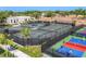 Tennis and pickleball courts at Boca Royale Golf & Country Club, perfect for active residents at 27454 Hole In One Pl, Englewood, FL 34223