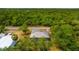 Aerial view of the home and surrounding property at 3320 Audette St, Port Charlotte, FL 33948