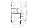 Detailed floor plan showcasing layout of the first floor at 3811 30Th S Ave, St Petersburg, FL 33711