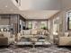 Spacious living room with modern decor, comfortable seating, and ample natural light at 3811 30Th S Ave, St Petersburg, FL 33711