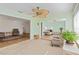 Bright living space showcasing neutral walls and open floor plan design at 3917 Ashwood Ln # 57, Sarasota, FL 34232