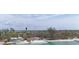 Beautiful aerial view of waterfront property surrounded by lush vegetation at 4214 Higel Ave, Sarasota, FL 34242