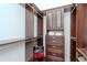 Custom closet with shelves and drawers at 5151 Jasmine Way, Palm Harbor, FL 34685