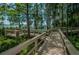 Scenic walking path leading to picturesque lake views surrounded by lush greenery at 5151 Jasmine Way, Palm Harbor, FL 34685