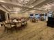 Banquet hall featuring tables and chairs with floral centerpieces and decorations at 6501 Stone River Rd # 209, Bradenton, FL 34203