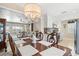 Dining area offering a view of the living room and kitchen at 7 Braden Castle Dr, Bradenton, FL 34208
