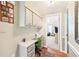 Functional home office space with built-in cabinets and workspace at 8534 Imperial Cir, Palmetto, FL 34221
