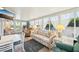 Cozy sun room with lots of natural light, tile floors, and comfortable furniture at 8534 Imperial Cir, Palmetto, FL 34221