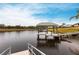 Waterfront home with a private dock, perfect for boating and enjoying the water at 1007 143Rd Ne St, Bradenton, FL 34212