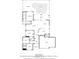 Detailed floor plan featuring 3 bedrooms, open living spaces, a pool, and spa at 1189 Fraser Pine Blvd, Sarasota, FL 34240