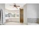Luxurious bathroom with a double vanity, walk-in shower, and a separate soaking tub at 15107 3Rd E Dr, Bradenton, FL 34212