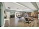 Community recreation room with tables, seating, bookshelves, and other amenities at 2839 Swifton Dr # 28, Sarasota, FL 34231