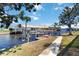 A private boat dock on the canal provides easy access to open water and boating adventures at 3069 Stone St, Port Charlotte, FL 33981