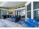 The outdoor living space includes a grill, seating, and views at 3069 Stone St, Port Charlotte, FL 33981