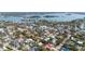 Aerial view of the property showing its prime location within a neighborhood close to the coast at 3455 Flamingo Ave, Sarasota, FL 34242