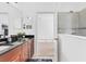 Elegant bathroom featuring granite countertops, a glass-enclosed shower, and modern fixtures, offers a spa-like experience at 4107 Pine Meadow Dr, Parrish, FL 34219