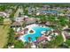 The pool and recreation area is the heart of the Cypress Creek Community, offering resort-style amenities at 6723 Trent Creek Dr, Sun City Center, FL 33573
