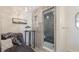Elegant bathroom featuring a modern walk-in shower and stylish decor at 914 82Nd Nw St, Bradenton, FL 34209