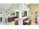 Open kitchen featuring a breakfast bar and stainless steel appliances at 914 82Nd Nw St, Bradenton, FL 34209