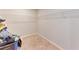 Walk-in closet with carpeted floor and wire shelving at 12738 Hysmith Loop, Parrish, FL 34219
