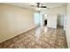 Spacious bedroom with tiled floor, a walk-in closet, and an ensuite bathroom at 2332 Dovesong Trace Dr, Ruskin, FL 33570