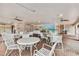 Community recreation room has ample seating and mural at 3718 59Th Ave W # 3718, Bradenton, FL 34210
