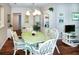 Bright dining room with hardwood floors and dining table that comfortably seats four at 4069 Overture Cir # 341, Bradenton, FL 34209