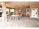 Outdoor patio with tables and chairs and access to the community pool at 4069 Overture Cir # 341, Bradenton, FL 34209