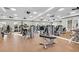 Well-equipped fitness center with modern exercise machines and mirrored walls at 4136 Cascade Falls Dr, Sarasota, FL 34243