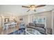 Bright and airy living space with a cozy sitting area. Open floor plan at 4760 Gulf Of Mexico Dr. Villa 7, Longboat Key, FL 34228