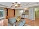 Inviting living room with convenient kitchenette, storage, exterior access and an airy, open layout at 5209 26Th W Ave, Bradenton, FL 34209