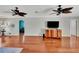 Spacious living room with hardwood flooring, natural light, and a seamless design at 5209 26Th W Ave, Bradenton, FL 34209