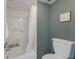Well-maintained bathroom featuring neutral wall color, shower-tub combo and toilet at 5300 Gulf Dr # 204, Holmes Beach, FL 34217