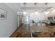Contemporary kitchen with stainless steel appliances and a breakfast bar at 5300 Gulf Dr # 204, Holmes Beach, FL 34217