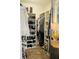 Organized walk-in closet featuring built-in shelving and ample storage space for clothes and shoes at 5360 Davini St, Sarasota, FL 34238