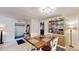 Inviting dining area featuring a wooden table and stylish decor at 5727 25Th W St, Bradenton, FL 34207