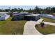 Aerial view of the home at 5727 25Th W St, Bradenton, FL 34207