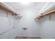 Walk-in closet with shelves and hanging space for organized storage of clothing and accessories at 6407 Quail Hollow Pl, Bradenton, FL 34210