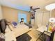 Bedroom with a work space and cute toys at 7114 Hamilton Park Blvd, Tampa, FL 33615