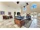 Elegant lobby with comfortable seating, high ceilings, and attractive decor, creating a welcoming atmosphere at 7710 Lake Vista Ct # 407, Lakewood Ranch, FL 34202